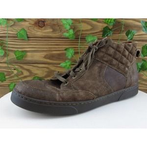 Born Boots Sz 10.5 Chukka Medium (D, M) Brown Round Toe Suede H41917 Men